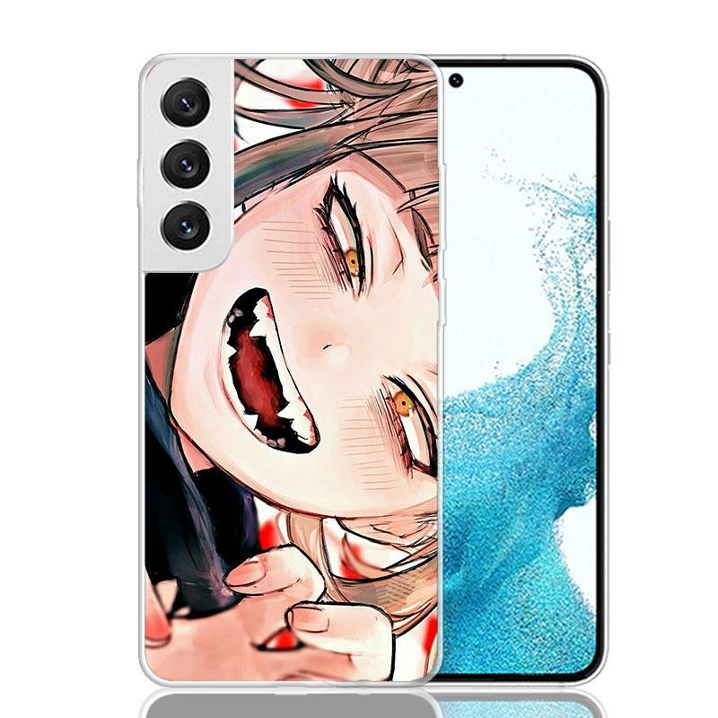 Himiko Toga Waifu Anime My Hero Case Phone Cover for Samsung Galaxy S24 S25 Ultra S23 Plus S22 + S21 S20 FE S10 S25Plus Trend Fu
