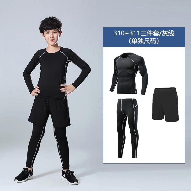 Παιδικό κολάν μπάσκετ ρούχα προπόνησης Παιδικό φθινοπωρινό και χειμερινό ποδοσφαιρικό παντελόνι Αθλητικό σετ ρούχων γυμναστικής που στεγνώνει γρήγορα για τρέξιμο