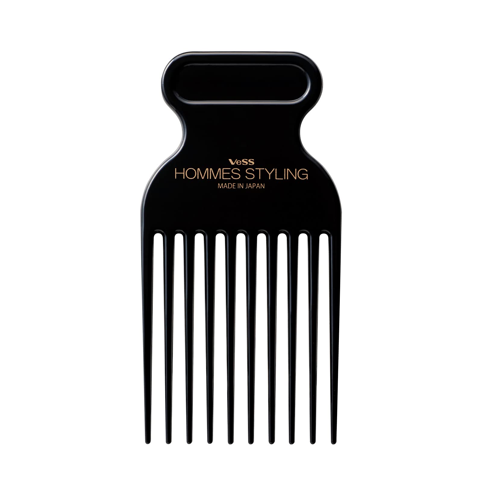 

VESS in Mesh Comb Comb Coarse Pomade For Barber Style [Made Japan] Men s (Black Afro)