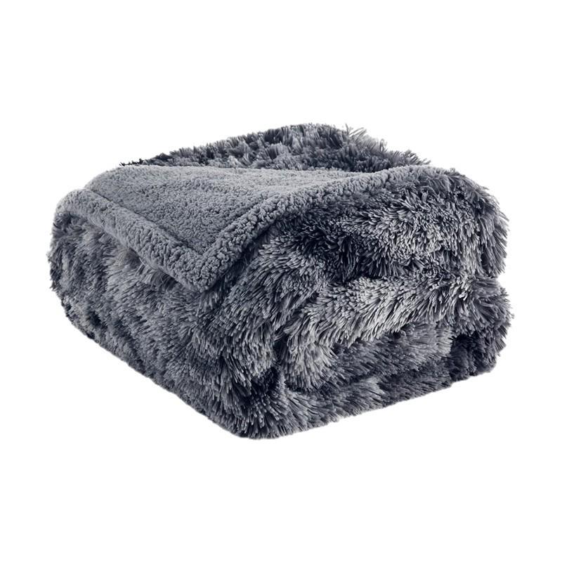 Plush Sherpa Waterproof Fleece Pet Blanket: Thickened Pad for Dogs & Cats