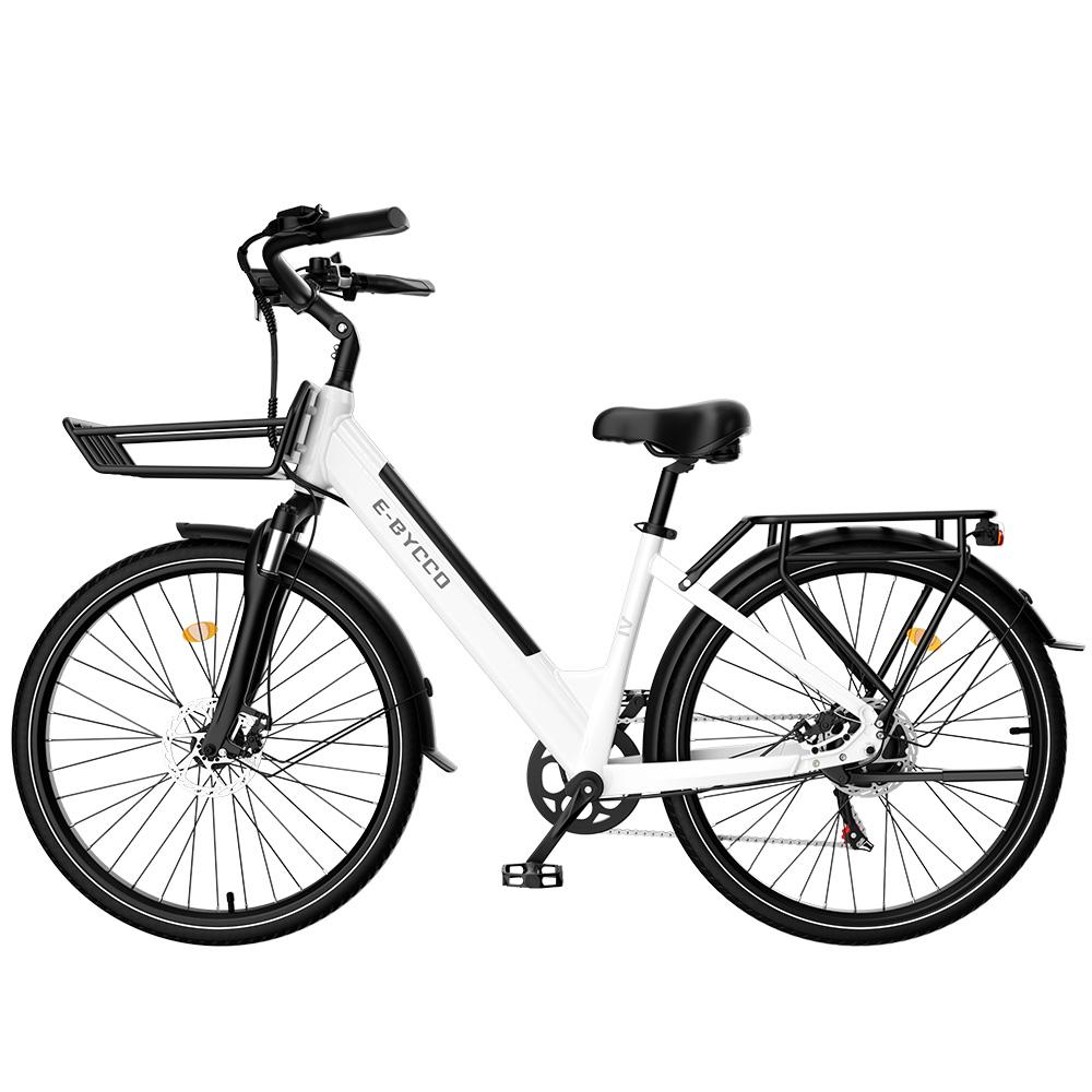Electric Bicycle Ebycco V1 500W Motor Urban Commuter Electric Bike 36V 15.6Ah 28" Tire Top Speed 25km/h Dual Disc Brakes Max Load 150Kg