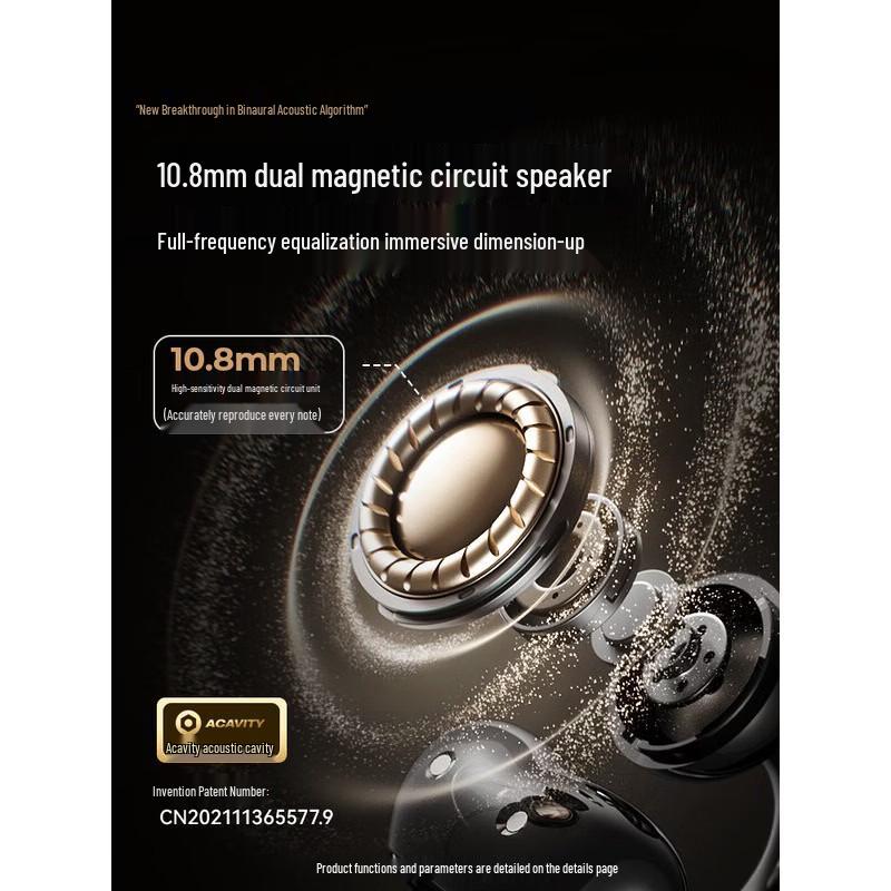 SANAG S8S AI Bone Conduction Ear Clip Bluetooth Headset