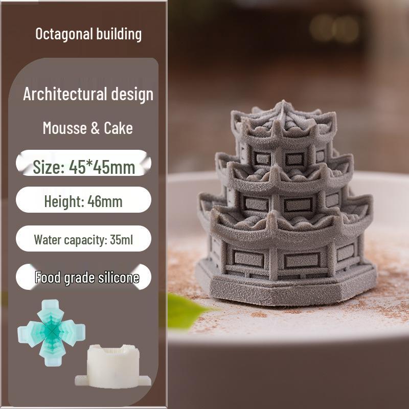In-Stock Silicone Sheep Mousse Mold - 3D Cartoon, Food-Grade, Cute & Creative Design