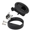 Professional Boat Floor Flush Handle ABS Marine Grade Corrosion Resistant Tool Free Installation for Camping Yacht