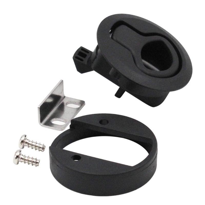 Professional Boat Floor Flush Handle ABS Marine Grade Corrosion Resistant Tool Free Installation for Camping Yacht