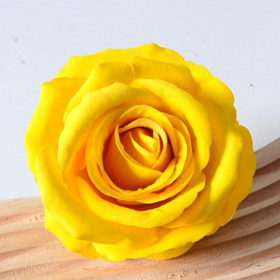 Artificial Rose Flower Heads 2.3" Fake Silk Rose Heads for Wedding Centerpieces Bridal Bouquets DIY Floral Crafts