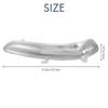 Right Side Wing Door Rear View Mirror Turn Signal Indicator Light Lens Cover 1607512680 For 208 2008-2017