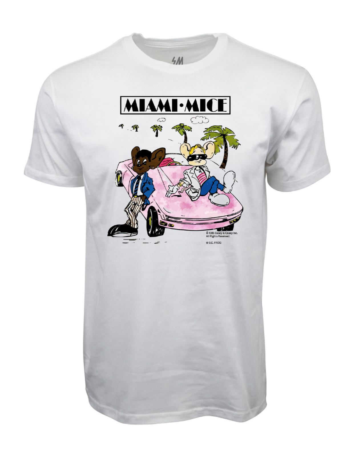 Miami Mouse Graphic T shirt XXL