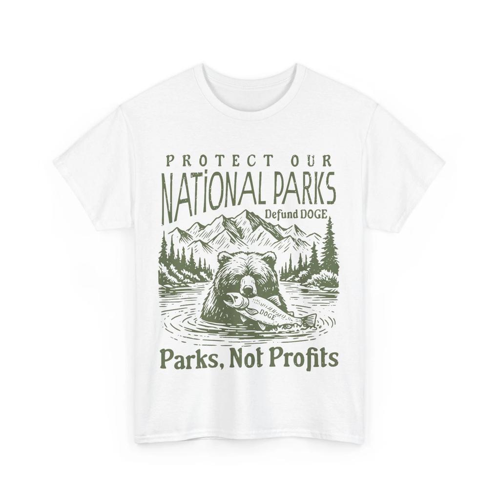 Support National Parks Defund DOGE Parks Not Profits Women Men Shirt