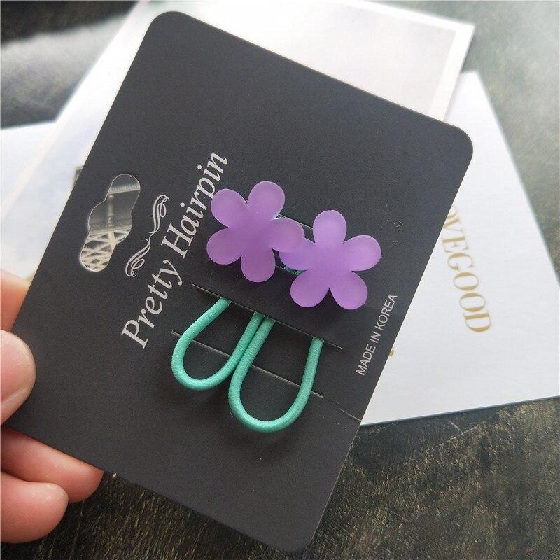 Kinder Pailletten Floral Elastische Haarbänder Gummiband Haargummi Prinzessin Kawaii Haarseil Kopfbedeckung Mädchen Kinder Haarschmuck