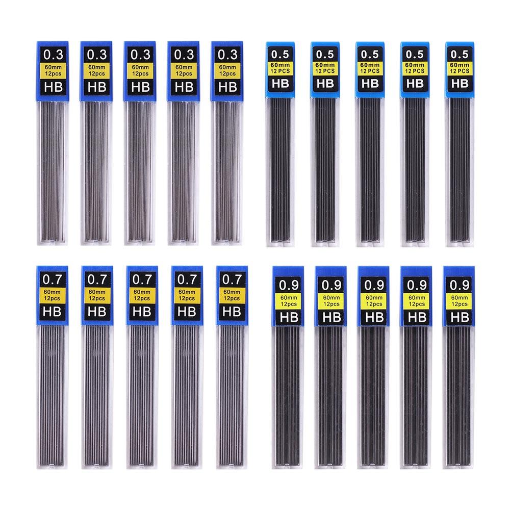 Pencil 0.3mm 0.5mm 0.7mm 0.9mm Pencil Refill Pencil Lead Refill HB Pencil Refills Automatic Pencil