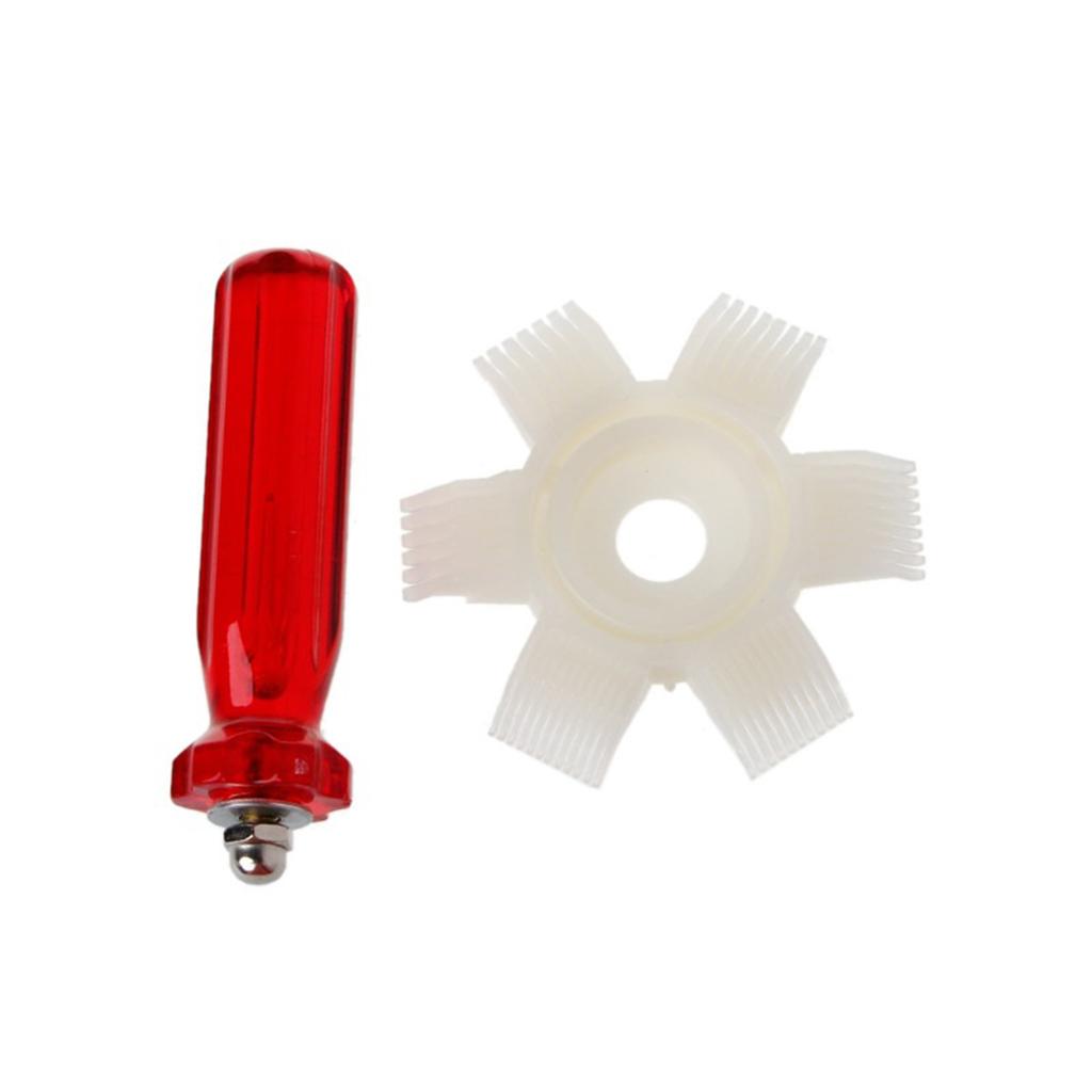 5Pcs/Set Air Conditioner Condenser Fin Comb Fin Cleaning Brush Refrigerator Coil Cleaning Whisk Brush Stainless Steel