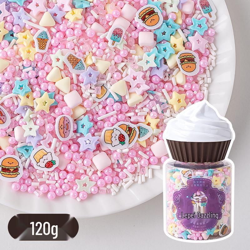 Bunte Zuckerformen: Herzen & Kurven zum Dekorieren von Kuchen, Desserts & Donuts