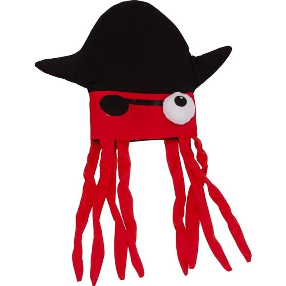 Ocean Animal Octopus Cap Whimsical Octopus Costume Headpiece Funny Party Hat  Party Supplies