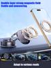 Vacuum Suction Magnetic Suction Car Bracket Double-Layer Suction Three-Axis Folding 360 ° Rotatable Suitable Multiple Scenarios