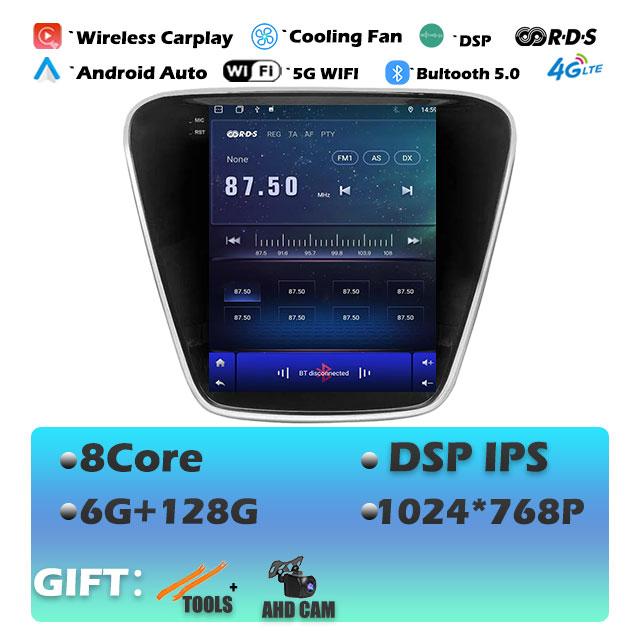 9.7" For Chevrolet  Cavalier 2016-2019 Carplay Android 14 Car Radio Multimedia Video Player Navigaion Head Unit Stereo