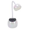 36W Gooseneck Nail Light Rechargeable Quick Drying Cordless LED Nail Lamp Manicure Dryer for Gel Polish White