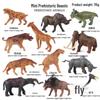 Children's Dinosaur Toy Set: King Kong, Tyrannosaurus Rex, Aurochs, Pachycephalosaurus, Spinosaurus, Therizinosaurus Model.