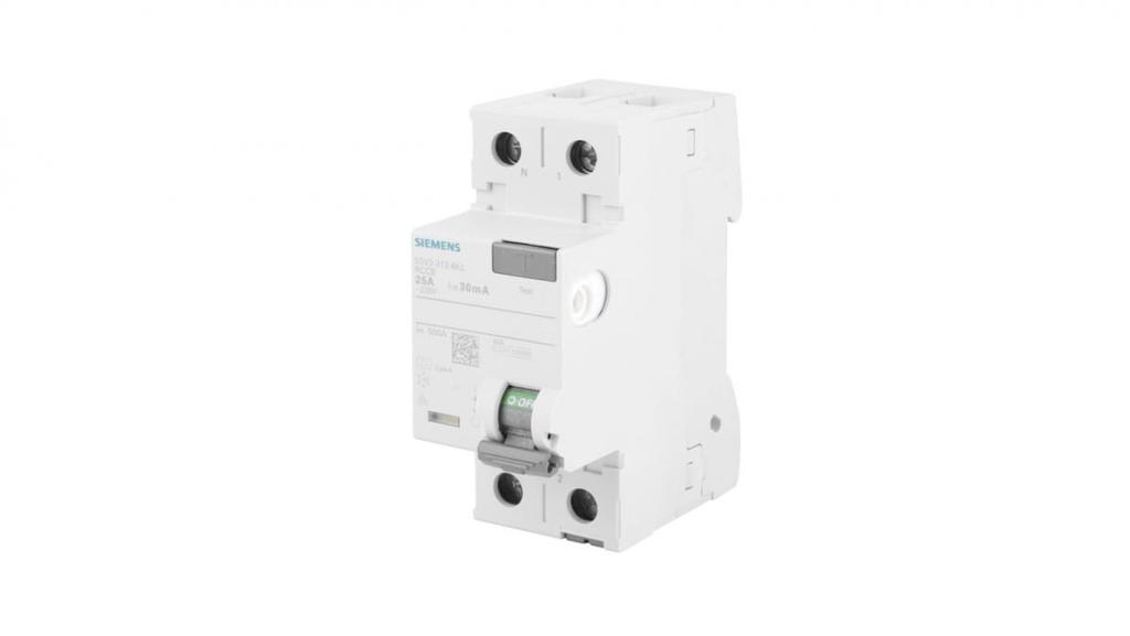 2P 25A 0.03A differential circuit breaker Type A N-left 30mA SENTRON 5SV3312-6KL