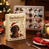 Weihnachts-Adventskalender 2026 Eule/Hund Kalender, 24 Tage Countdown mit Mini-Tierfiguren-Box-Ornamenten, PVC Sammelfiguren für die Feiertage