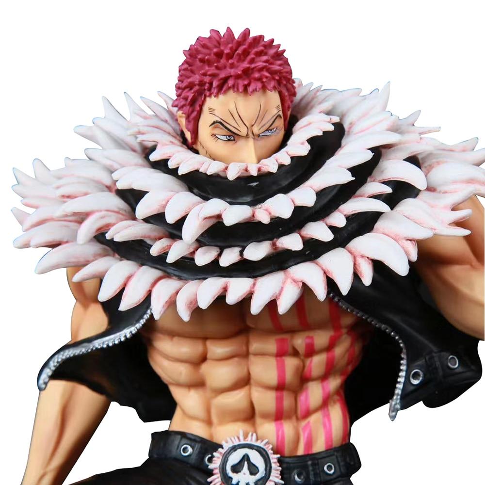 One Piece Anime Model Gk Three Sweet Commanders Charlotte Katakuri Action Figure Statue Collection Toy Desktop Decoration Figma