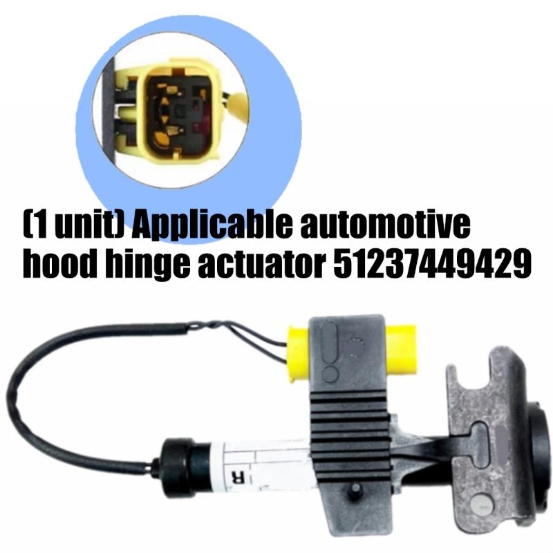 Direct Fit Automotive Engine Cover Hinge Actuator ABS Metal Material Suitable For G21 G28 Models 51237449429 51237458196