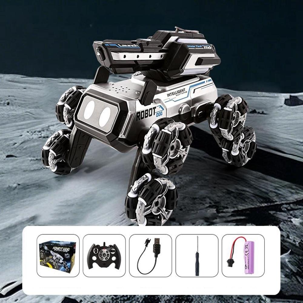 

2.4G RC Stunt Car 8-Wheel Transforming Off-Road Climbing Drift Vehicle Remote Control Toy YL-119 Water Spray Style