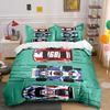 Racing Cars Print Bedding Set Bedding Duvet Cover Set Duvet Cover Pillowcases  (1*Duvet Cover 2*Pillowcases, Without Duvet Insert)