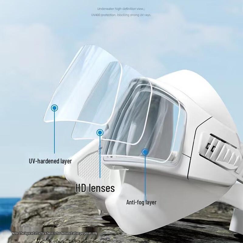 Yuansun Lågvolymsmask för fridykning och dykning