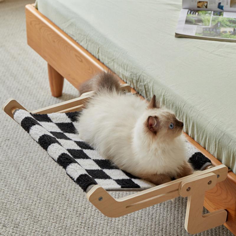 Cama Rede Para Gatos - Leve E Respirável Com Montagem Fácil