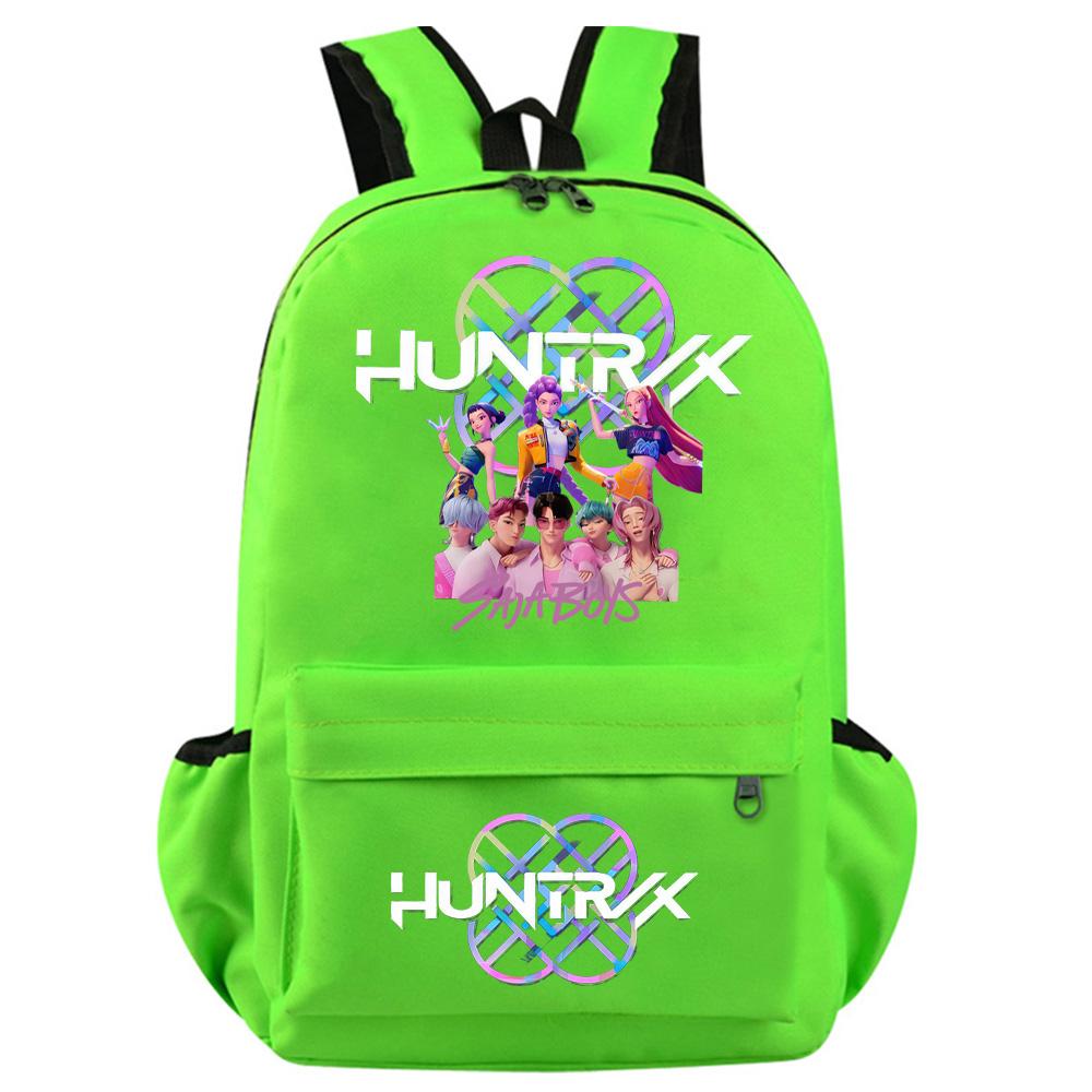 Anime Cartoon Kpop Demon Hunters Printed Backpack for Teenager Student Girl Boy Bookbag Schoolbag Women Large Capacity Travel Bag Kid Gift Mochila