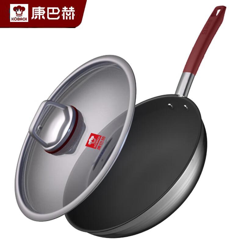 Kambach 32cm Pure Titanium Non-stick Wok