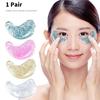 Gel Eye Bag Patch Reusable Gel Eye Ice Pack  Cold Eye Patches Reusable Gel Eye Cooler Heater Patches Relieves Puffiness