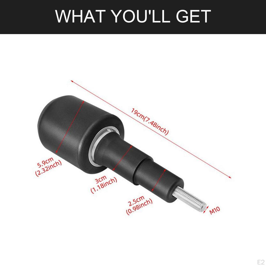 2x Motorcycle Frame Sliders Anti Crash Pad Falling Protection Assembly Repair Parts