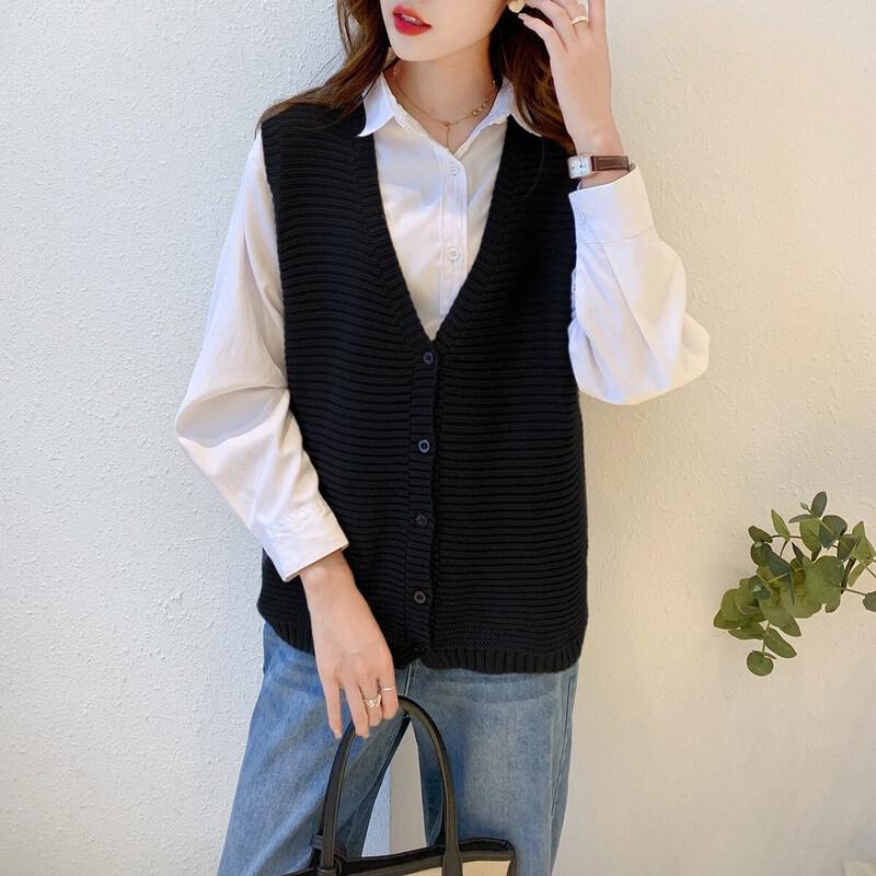 ITISF4 Women's All-Season Casual Knit Vest Top