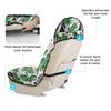 Universal Car Front Seat Leaf Towel Cover - Ideal for Gym & All-Season Use