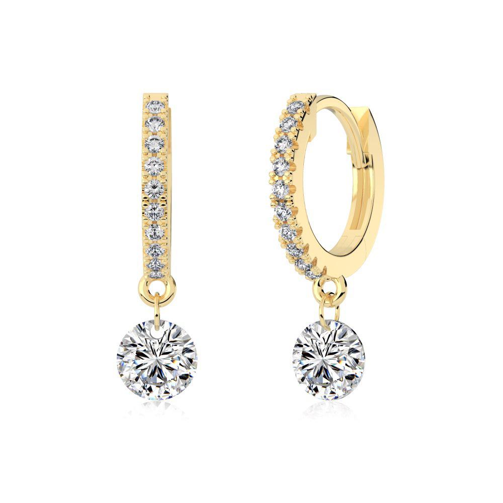 Japanische & Koreanische S925 Sterling Silber Geometrische Zirkon Ohrstecker für Damen - Elegantes, Vielseitiges, Leichter Luxus Modeaccessoire
