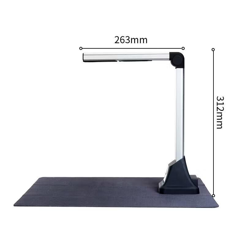 Deli 12MP A4 High-Speed Document Camera Scanner CN Plug (adapter Included)