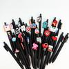 10Pcs Black Series Medical Pens, Quick-Dry Plastic Ballpoint Pens with Medium Tip, Suitable for Nurses and Healthcare Professionals, Retractable Closu