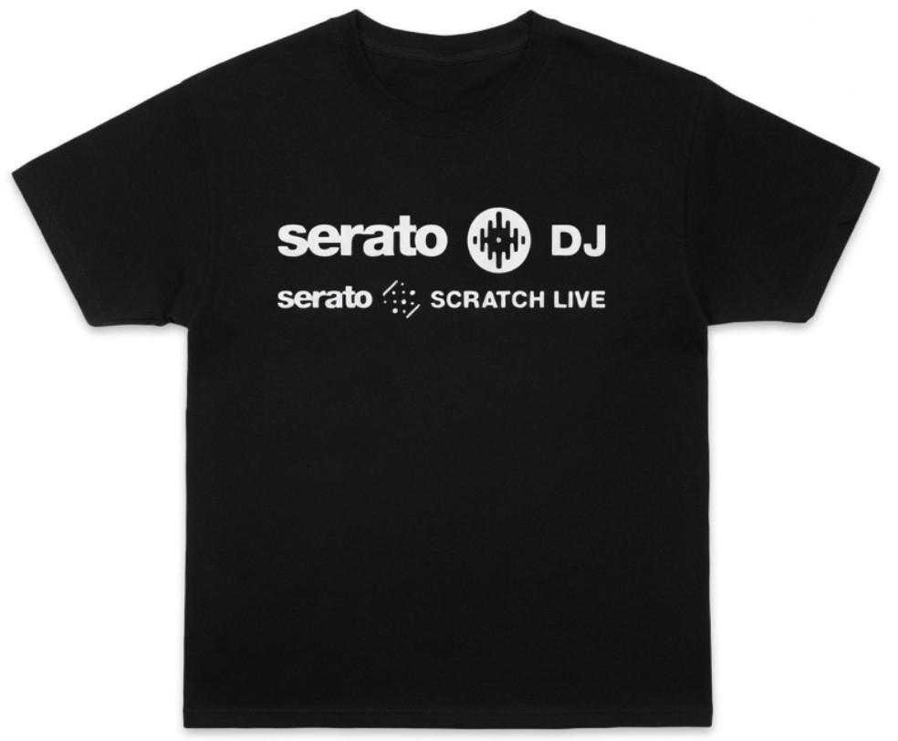 Serato Dj Music Search Logo T-SHIRT All Sizes S M L XL XXL 3 4XL Black White XL