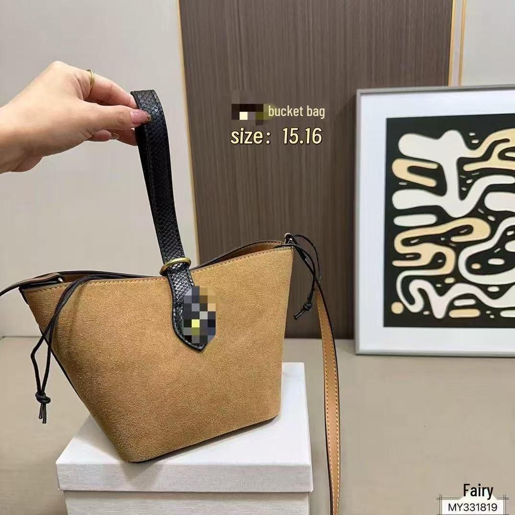 Saiya Retro Print Bucket Bag: Durable, Timeless, High-Value Classic & Versatile Style