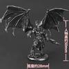 Vintage Metal Hell Demon Soldier Miniature Model War Chess Board Game Piece Car Ornament Collectible Toy
