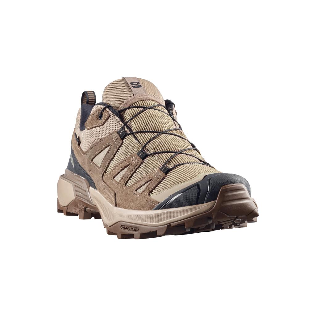 SALOMON X Ultra 360 Kumaş Deri Gore-Tex Bağcıklı Rahat Darbe Emici Dayanıklı Su Geçirmez Nefes Alabilir Destekli Düşük Kesim Yürüyüş Ayakkabıları 491585