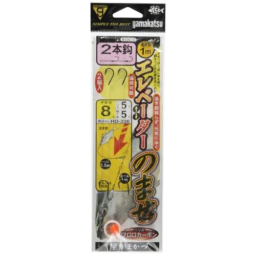 

Gamakatsu Elevator Nose Device (2 Hooks) HO-206 8-5