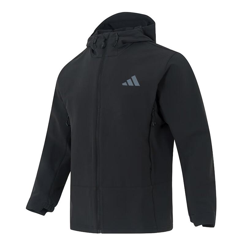 Adidas Men's Hooded Softshell Jacket KD9409
