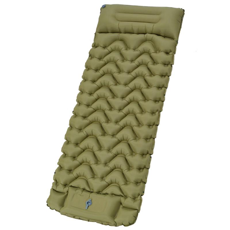 

Outdoor Portable Foot-Pump Inflatable Sleeping Pad