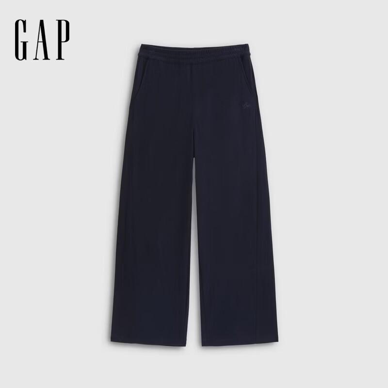 GAP Women s Classic Logo Wide-Leg Casual Pants 175/80A