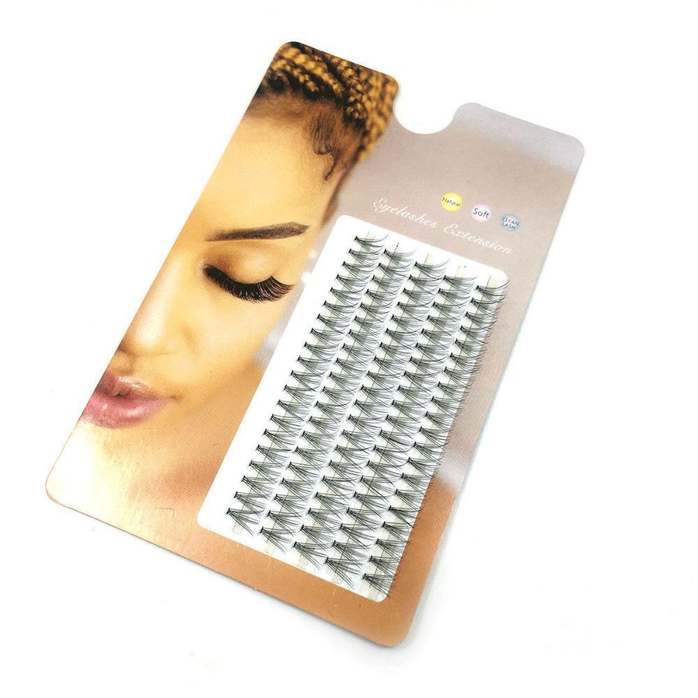 Natural Soft False Eyelashes Thick Cluster Single Eyelash Lengthening Eye