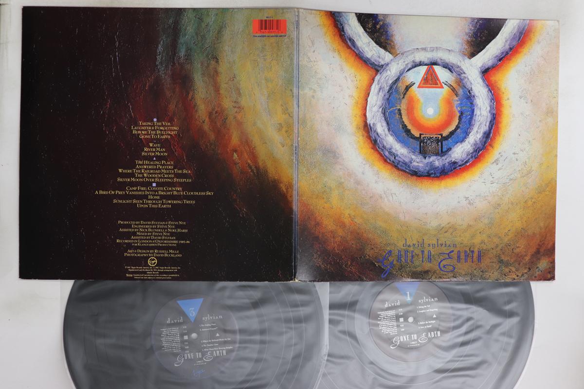 

LP Record DAVID SYLVIAN Gone To Earth 190577 VIRGIN 1987 US Rock Used