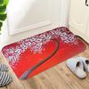 Rectangle Non-Slip Door Mat Bedroom Kitchen Entrance Print Floor Mat Doormats